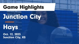 Junction City  vs Hays  Game Highlights - Oct. 12, 2023