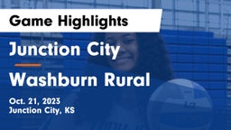 Junction City  vs Washburn Rural  Game Highlights - Oct. 21, 2023