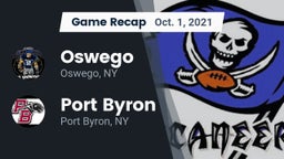 Recap: Oswego  vs. Port Byron  2021
