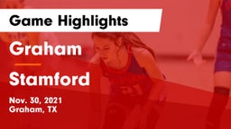 Graham  vs Stamford  Game Highlights - Nov. 30, 2021