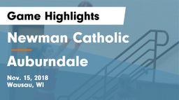 Newman Catholic  vs Auburndale  Game Highlights - Nov. 15, 2018