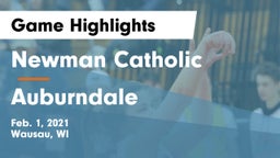 Newman Catholic  vs Auburndale  Game Highlights - Feb. 1, 2021