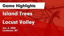 Island Trees  vs Locust Valley  Game Highlights - Jan. 6, 2020