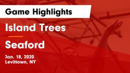 Island Trees  vs Seaford  Game Highlights - Jan. 18, 2020