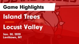 Island Trees  vs Locust Valley  Game Highlights - Jan. 30, 2020