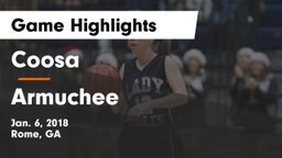 Coosa  vs Armuchee  Game Highlights - Jan. 6, 2018