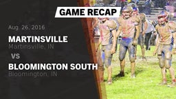 Recap: Martinsville  vs. Bloomington South  2016