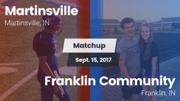 Matchup: Martinsville HS vs. Franklin Community  2017