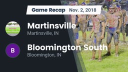 Recap: Martinsville  vs. Bloomington South  2018