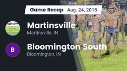Recap: Martinsville  vs. Bloomington South  2018