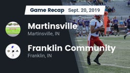 Recap: Martinsville  vs. Franklin Community  2019