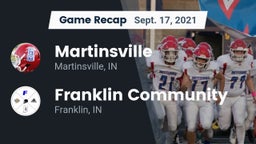 Recap: Martinsville  vs. Franklin Community  2021