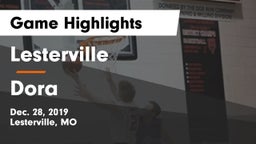 Lesterville  vs Dora  Game Highlights - Dec. 28, 2019