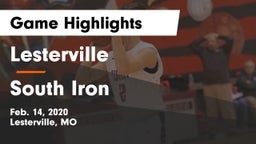 Lesterville  vs South Iron  Game Highlights - Feb. 14, 2020