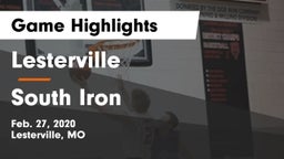 Lesterville  vs South Iron  Game Highlights - Feb. 27, 2020