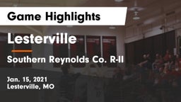 Lesterville  vs Southern Reynolds Co. R-II Game Highlights - Jan. 15, 2021