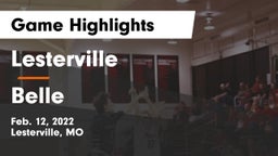 Lesterville  vs Belle  Game Highlights - Feb. 12, 2022