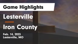 Lesterville  vs Iron County  Game Highlights - Feb. 14, 2023