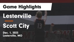 Lesterville  vs Scott City  Game Highlights - Dec. 1, 2023