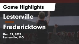 Lesterville  vs Fredericktown  Game Highlights - Dec. 21, 2023
