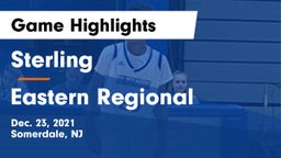Sterling  vs Eastern Regional  Game Highlights - Dec. 23, 2021