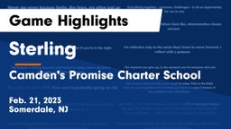 Sterling  vs Camden's Promise Charter School Game Highlights - Feb. 21, 2023