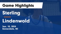 Sterling  vs Lindenwold  Game Highlights - Jan. 10, 2024