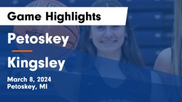 Petoskey  vs Kingsley  Game Highlights - March 8, 2024