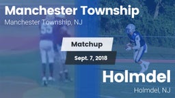 Matchup: Manchester Township vs. Holmdel  2018