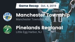 Recap: Manchester Township  vs. Pinelands Regional  2019