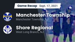 Recap: Manchester Township  vs. Shore Regional  2021