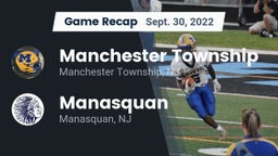 Recap: Manchester Township  vs. Manasquan  2022