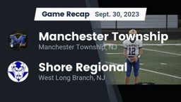 Recap: Manchester Township  vs. Shore Regional  2023