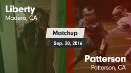 Matchup: Liberty  vs. Patterson  2016