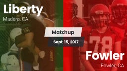 Matchup: Liberty  vs. Fowler  2017