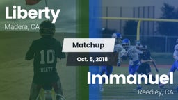 Matchup: Liberty  vs. Immanuel  2018