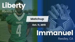Matchup: Liberty  vs. Immanuel  2019