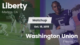 Matchup: Liberty  vs. Washington Union  2019
