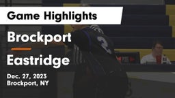Brockport  vs Eastridge  Game Highlights - Dec. 27, 2023