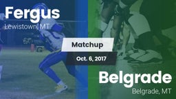 Matchup: Fergus  vs. Belgrade  2017