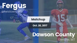 Matchup: Fergus  vs. Dawson County  2017