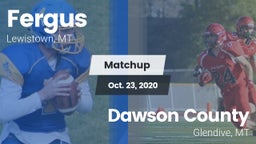 Matchup: Fergus  vs. Dawson County  2020