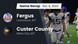 Recap: Fergus  vs. Custer County  2023