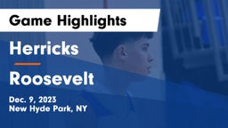 Herricks  vs Roosevelt  Game Highlights - Dec. 9, 2023