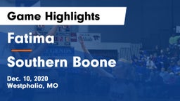 Fatima  vs Southern Boone  Game Highlights - Dec. 10, 2020