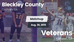 Matchup: Bleckley County vs. Veterans  2019