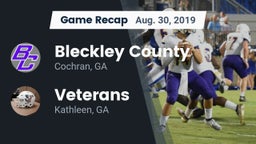 Recap: Bleckley County  vs. Veterans  2019