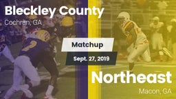 Matchup: Bleckley County vs. Northeast  2019