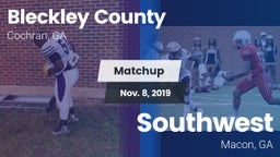 Matchup: Bleckley County vs. Southwest  2019