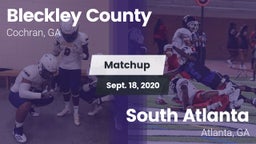 Matchup: Bleckley County vs. South Atlanta  2020